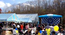テント村イメージ