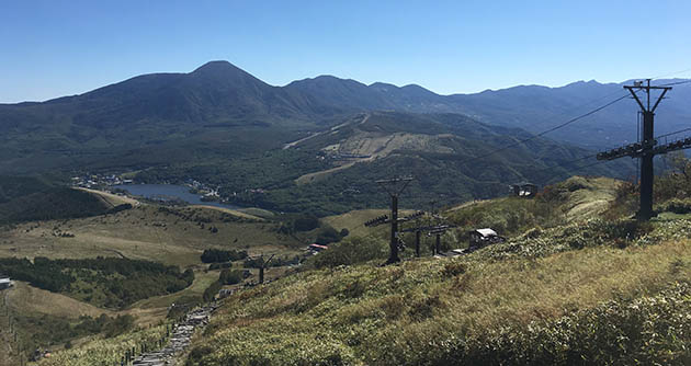 車山高原に到着!